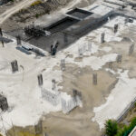 raft concrete pouring
